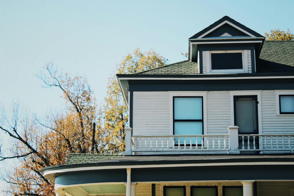Upper floors of a historic house in Arkansas.