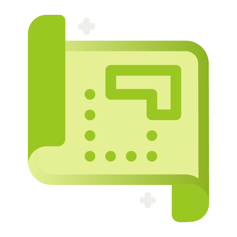 Construction execution icon